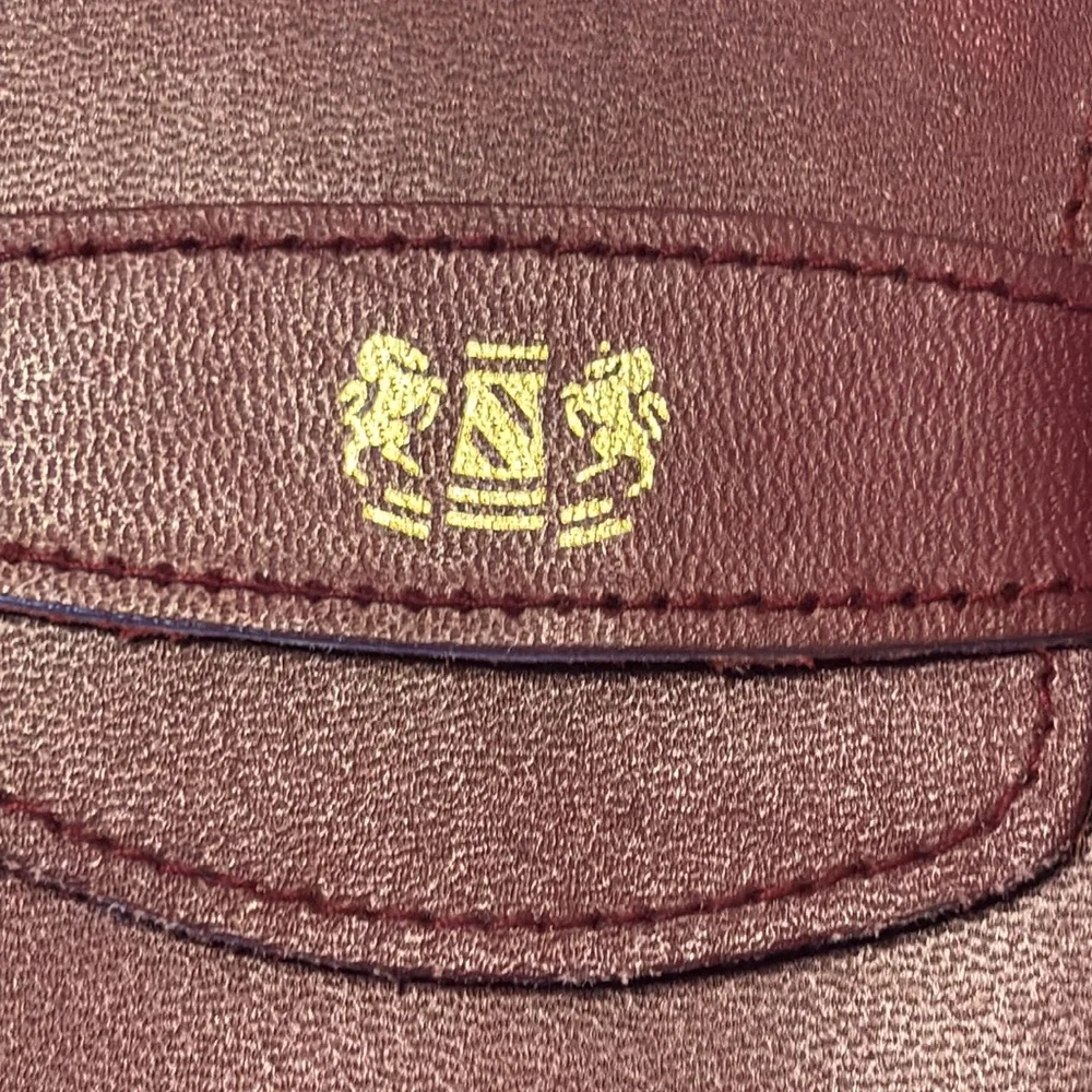 Richland Burgundy Leather Phone Holster